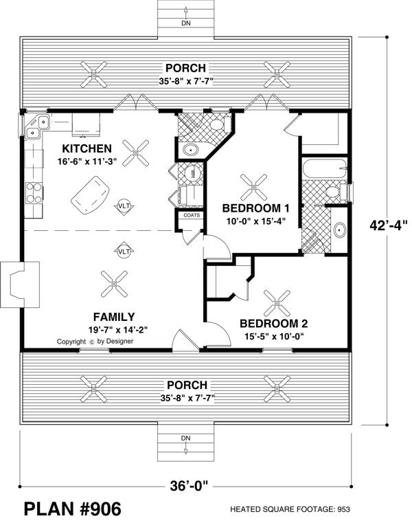 Floorplan image of The Mountain Brook House Plan